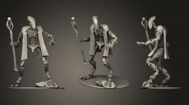 Military figurines Curator 3d model